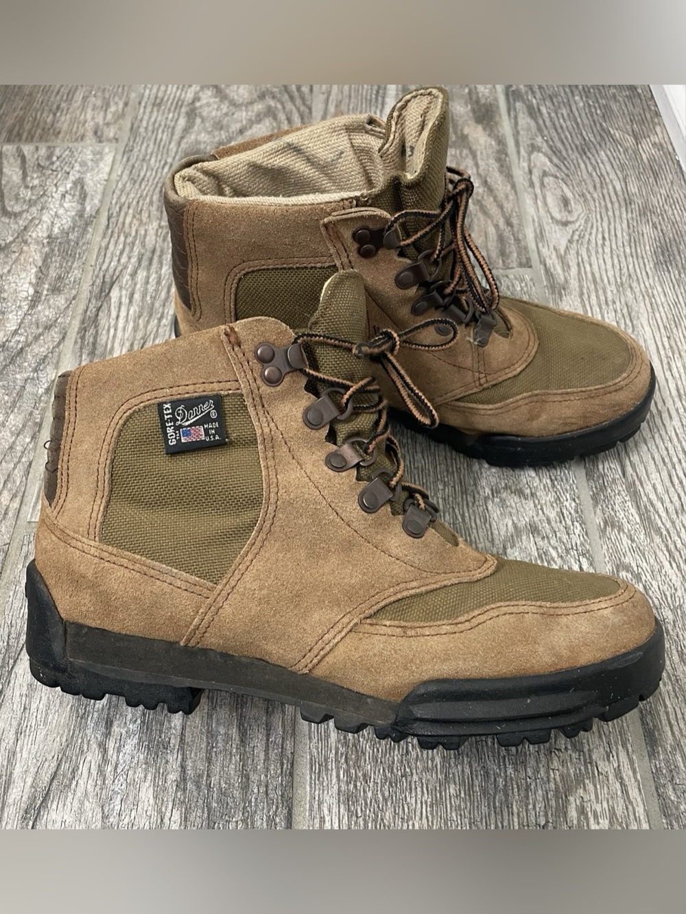 Danner Cross Hiker Vintage 90s Boots USA Men’s 8.5 Brown